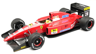 Ferrari F1 F92A Team Scuderia Ferrari SPA #28 I.Capelli Spain GP with Rain Tyres 1992 1:18 Tecnomodel
