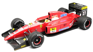 Ferrari F1 F92A Team Scuderia Ferrari SPA #27 J.Alesi Spain GP with Rain Tyres 1992 1:18 Tecnomodel