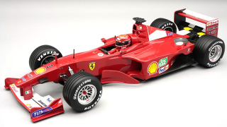 Ferrari F1 F2000 #3 M.Schumacher Winner Italy Monza GP 2000 World Champion with Pilot Figure 1:18 Tecnomodel
