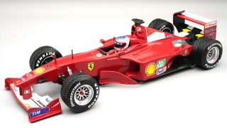 Ferrari F1 F2000 #4 R.Barrichello Winner German Hockenheim GP 2000 with Rain Tyres and Pilot Figure 1:18 Tecnomodel