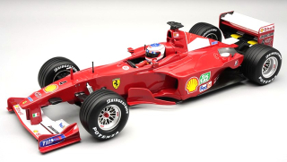 Ferrari F1 F2000 #4 R.Barrichello 2nd Monaco GP 2000 with Pilot Figure 1:18 Tecnomodel