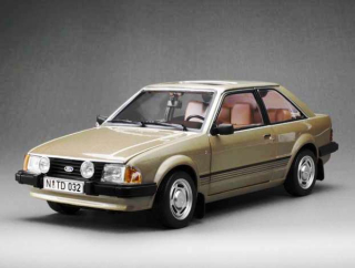 Ford Escort Mark III Ghia 1983 gold 1:18 Sun Star