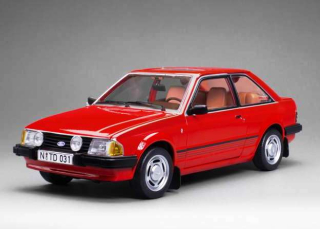 Ford Escort Mark III Ghia 1983 red 1:18 Sun Star