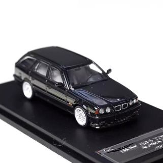 BMW E34 Alpina B10 Touring pearl black 1:64 Mortal Model