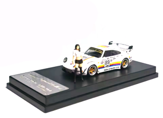 Porsche RWB 964 High Wing #89 *Apple* With Figure 1:64 My Model Collect