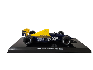 Tyrrell 018 #4 Jean Alesi 1989 1:24 Premium Collectibles