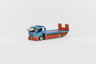 Custom Tow Truck *Gulf* blue/orange 1:64 Microturbo