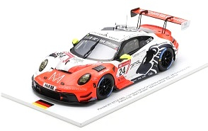 Porsche 911 GT3 R Team Lionspeed GP #24 24H Nürburgring 2023 1:18 Spark