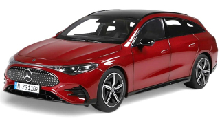 Mercedes-Benz CLA Shooting Brake with EQ Technology patagonia red 1:18 NZG