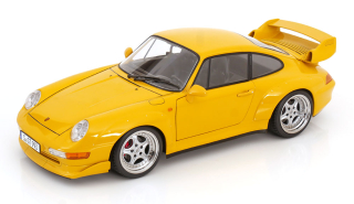 Porsche 911 993 GT2 1996 Speedline Rims yellow 1:12 KK Scale