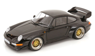 Porsche 911 993 GT2 1996 BBS Rims black 1:12 KK Scale