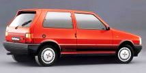 Fiat UNO Turbo i.e. 1987 red 1:18 Mitica