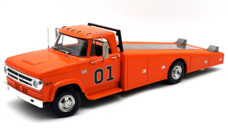 Dodge D300 Ramp Truck *General* 1970 orange 1:18 Acme Diecast