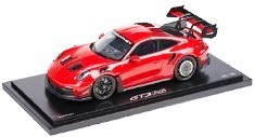 Porsche 911 GT3 RS 992 with Manthey Kit 2024 guards red 1:18 Spark