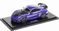 Porsche 718 Cayman GT4 RS 982 with Manthey Kit 2024 ultraviolet 1:18 Spark