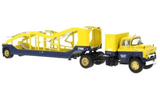 Chevrolet 9700 LCF 1948 yellow/dark blue 1:43 Ixo Models