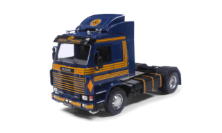 Scania 143M 1987 ASG dark blue/orange 1:43 Ixo Models