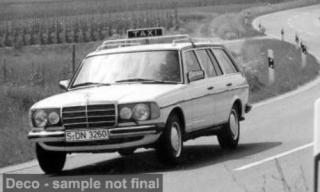 Mercedes-Benz 200T (S123) 1979 Taxi (D) 1:43 Ixo Models
