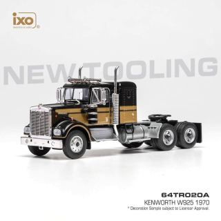 Kenworth W925 1970 black/gold 1:64 Ixo Models