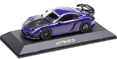 Porsche 718 Cayman GT4 RS 982 with Manthey Kit 2024 ultraviolet 1:43 Spark