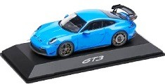 Porsche 911 GT3 992 with Manthey Kit 2024 shark blue 1:43 Spark