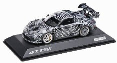 Porsche 911 GT3 992 with Manthey Kit 2024 black/white 1:43 Spark