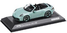 Porsche 911 Carrera 4S Cabriolet Open 2024 shade green metallic 1:43 Spark