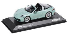 Porsche 911 Targa 4S Cabriolet Open 2024 shade green metallic 1:43 Spark