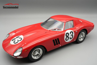 Ferrari 250 GTO 64 3.0L V12 Team SEFAC #83 Parkes/Guichet 2nd 1000KM Nürburgring 1964 1:12 Tecnomodel