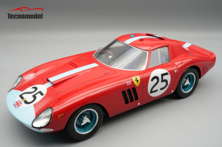 Ferrari 250 GTO 64 3.0L V12 Team Maranello Concessionaires #25 Reland/Maggs/Stewart 24H Le Mans 1964 1:12 Tecnomodel