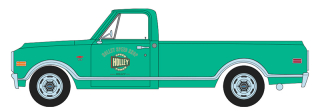 Chevrolet C10 1968 *Holley Speed Shop *Running On Empty** green 1:24 Greenlight
