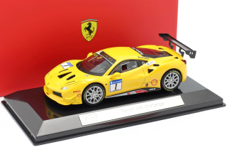 Ferrari 488 Challenge #1 yellow 1:43 Bburago