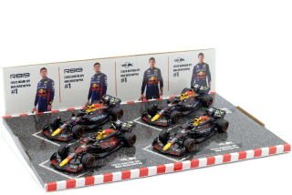 Set F1 4x Team Oracle Red Bull Racing #1 M.Verstappen 2023 -2024 1:43 Bburago