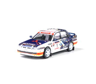 Mitsubishi Galant VR-4 #1 R.Dunkerton/F.Gocentas Rally Indonesia RHD 1993 white/blue 1:64 Para64