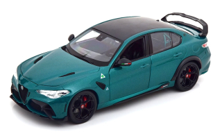 Alfa Romeo Giulia GTAm 2020 green metallic 1:18 Bburago