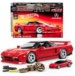 Acura NSX Hot Wheels *Elite Series* 1990 red 1:16 Hot Wheels Brick Shop