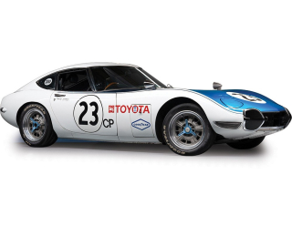 Toyota 2000 GT 1967 white MF10-10001 1:64 Ixo America