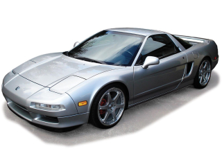 Acura NSX 1990 silver wolf 1:64 Ixo America
