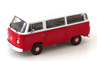 Volkswagen T2b Bus 1972 red/white 1:18 KK Scale