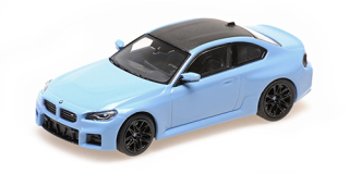 BMW M2 2023 blue 1:43 Minichamps