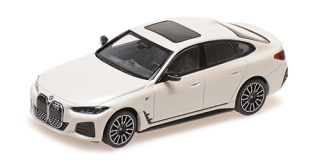 BMW I4 M50 2022 white metallic 1:43 Minichamps