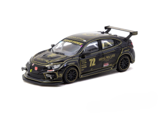Honda Civic Type R FK8 #72 D.Wu/T.Ottis/W.Watanawongkiri/P.Chio NASA Western Endurance Racing Championship 2021 black 1:64 Tarmac