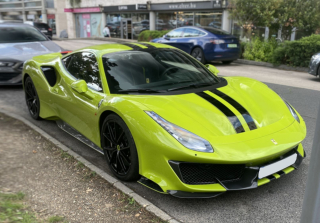 Ferrari 488 PISTA Verde Germoglio 1:18 B.B.R.