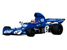 Tyrrell F1 006 Team ELF #5 J.Stewart World Champion Winner Monaco GP 1973 with Pilot Figure 1:18 GP Replicas