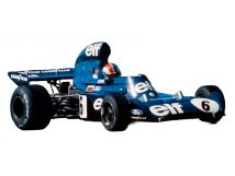 Tyrrell F1 006 Team ELF #6 F.Cevert 4th Monaco GP 1973 with Pilot Figure 1:18 GP Replicas