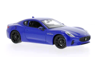 Maserati Gran Turismo Folgore 2023 blue 1:24 Welly