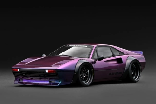 Ferrari LB-Works 308 purple metallic 1:18 Ignition Model