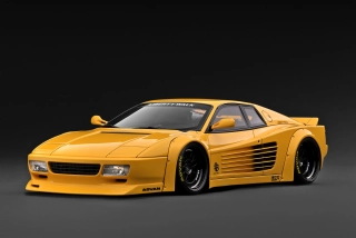 Ferrari LB-Works 512 yellow 1:18 Ignition Model