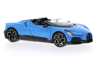Bugatti W16 Mistral blue/black 1:24 Welly