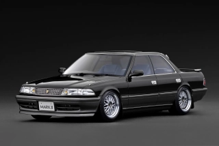 Toyota Mark II 2.5 GT Twin Turbo GX81 black/gun metallic 1:18 Ignition Model